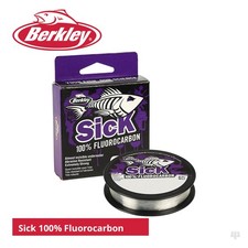 Berkley Sick 100% Fluorocarbon Leader - Pike Perch Chub Salmon Lure Fishing Line