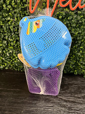 Beach Sand Toy Set w/ Mesh Bag, Bucket, Shovel, Rake, Sifter, Watering Can