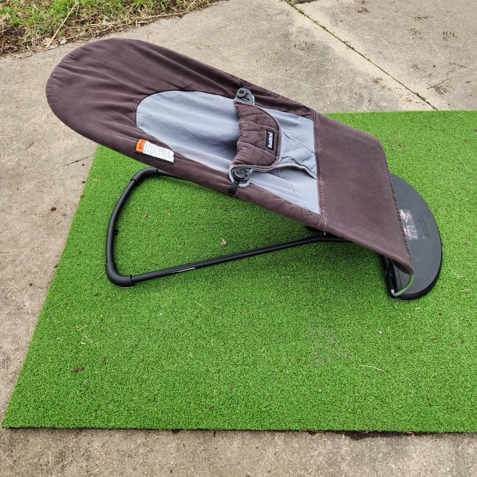 BabyBjorn Baby Bouncer - Marrón y Gris - Usado - Envío Gratis Foto 4 de 4