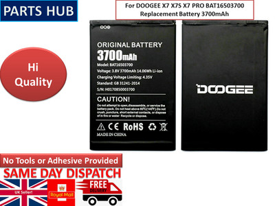 Für Doogee X7 X7S X7 Pro Bat16503700 Ersatz Akku 3700mAh