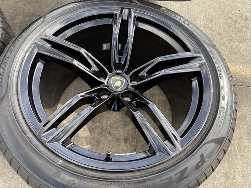 19" Lamborghini Huracan EVO LP580 OEM wheels rims 2020 2021 2022 2023 2024 2025 - Picture 4 of 24