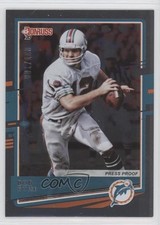 2020 Panini Donruss Press Proof Silver 1/100 Bob Griese #157 HOF s3g