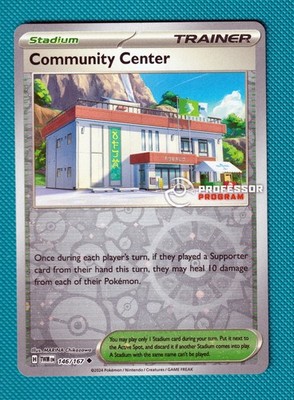 Pokémon Community Center 146/167 - Professor Programm Promo Stamped Cosmic