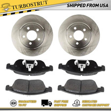 OE Front Brake Rotors Brake Pads Kit For 2011-2015 Renault Fluence