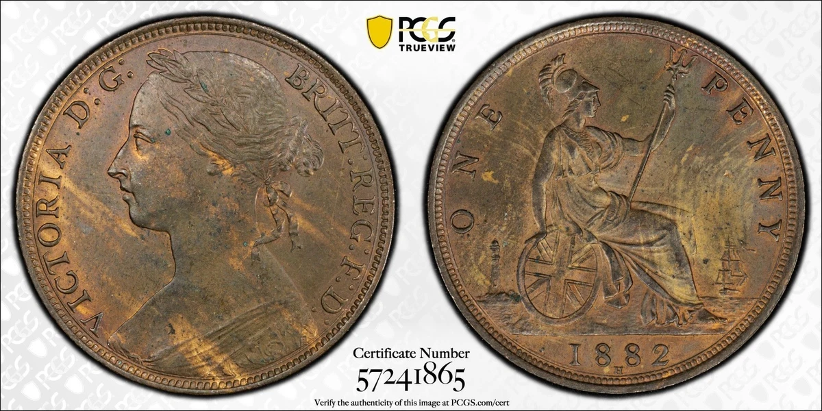 MS 63 Graded UK Pennies for sale | eBay