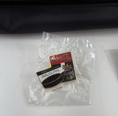 New Nagano 1998 Winter Olympics Official Pin Trading Bag w/Tag +