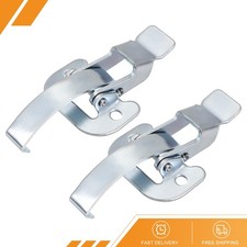 2pack 3.62 Inch Galvanized Draw Toggle Latch with Spring-steel Hook