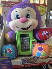Fisher-Price Laugh Learn Apptivity Monkey iPhone iPod Touch Devices New