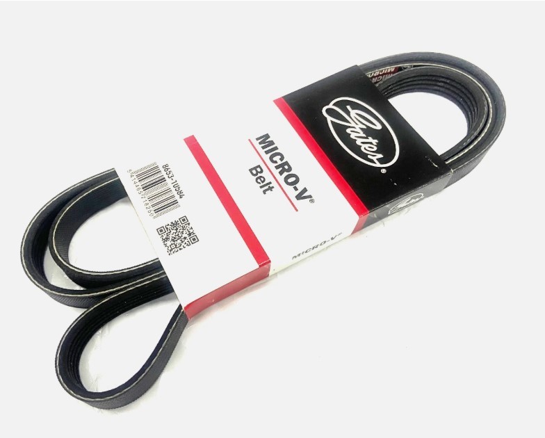 6 Rib Multi V Drive Belt fits JAGUAR XJ X351 3.0D 2009 on Gates C2D28645 Quality - Image 22