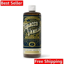 Castile Liquid Body Wash for Sensitive Skin – Natural Shampoo for Men with Ol...