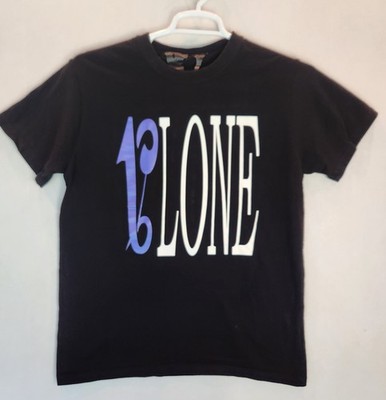 Vlone x Palm Angels Purple T-shirt Size Small Flame Logo | eBay