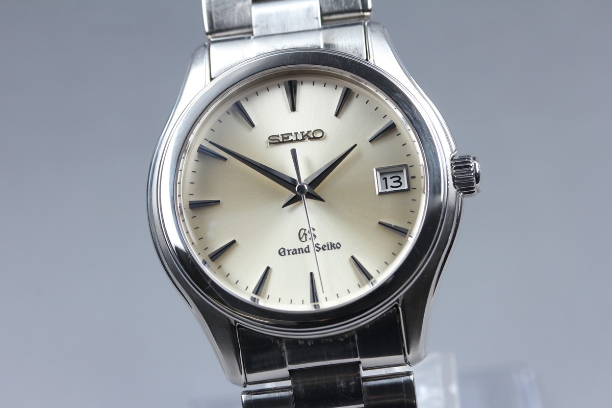 Near MINT] Grand Seiko SBGX005 9F62-0A10 Silver Dial Date Quartz 