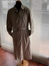 MANTEAU  HOMME  TRES LONG  BEIGE CLAIR FRANCESCO SMALTO TAILLE XL 