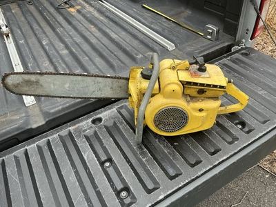 #ad #ad McCulloch D30 Chainsaw Vintage 1958 Rare Collectible Restoration Opportunity $265.00
