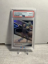 2020 Elite Extra Austin Martin Prime Numbers Rookie Autograph /185 PSA 8 POP 2