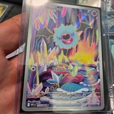 The Pokemon Company Pokemon TCG Woobat 119/086 SV White Flare IR Holo EN 60HP on eBay