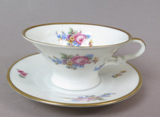 Rosenthal Bavaria 2er Sammelgedeck Espresso/Mokka Madeleine Porzellan Goldrand