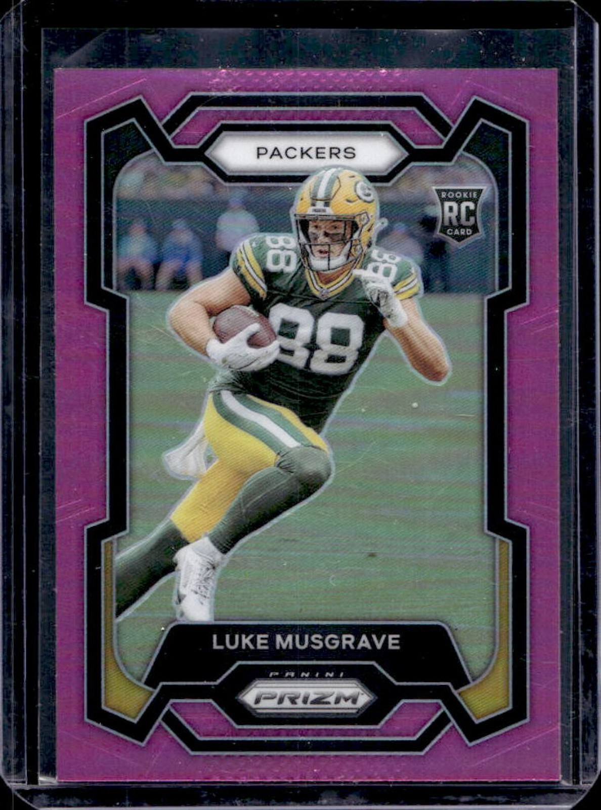 2023 Prizm Luke Musgrave RC Pink Rookie #337 Packers