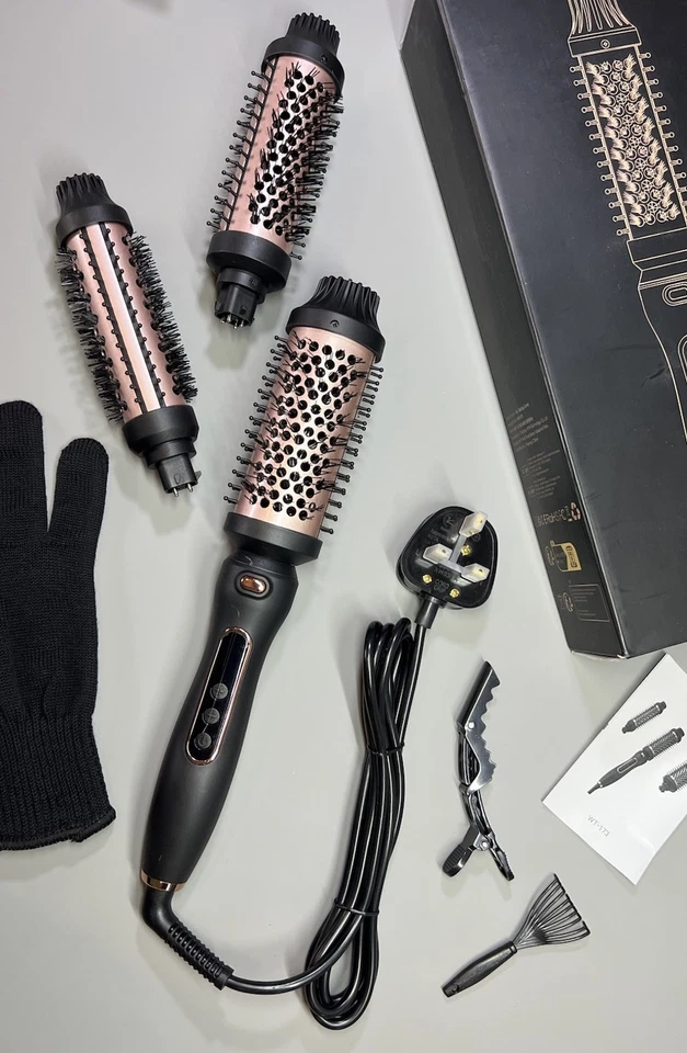 Lockenstab Thermobürste Keramikstab schnelle Erwärmung für einfachen voluminösen Stil