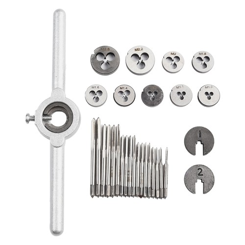 Tap Die Set 31pcs High Speed Steel Multi-purpose For Working In Tightly - Picture 8 of 24