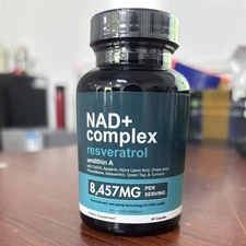 NAD+ Complex Supplement Alternative Liposomal + Green Tea for Energy Anti-Aging