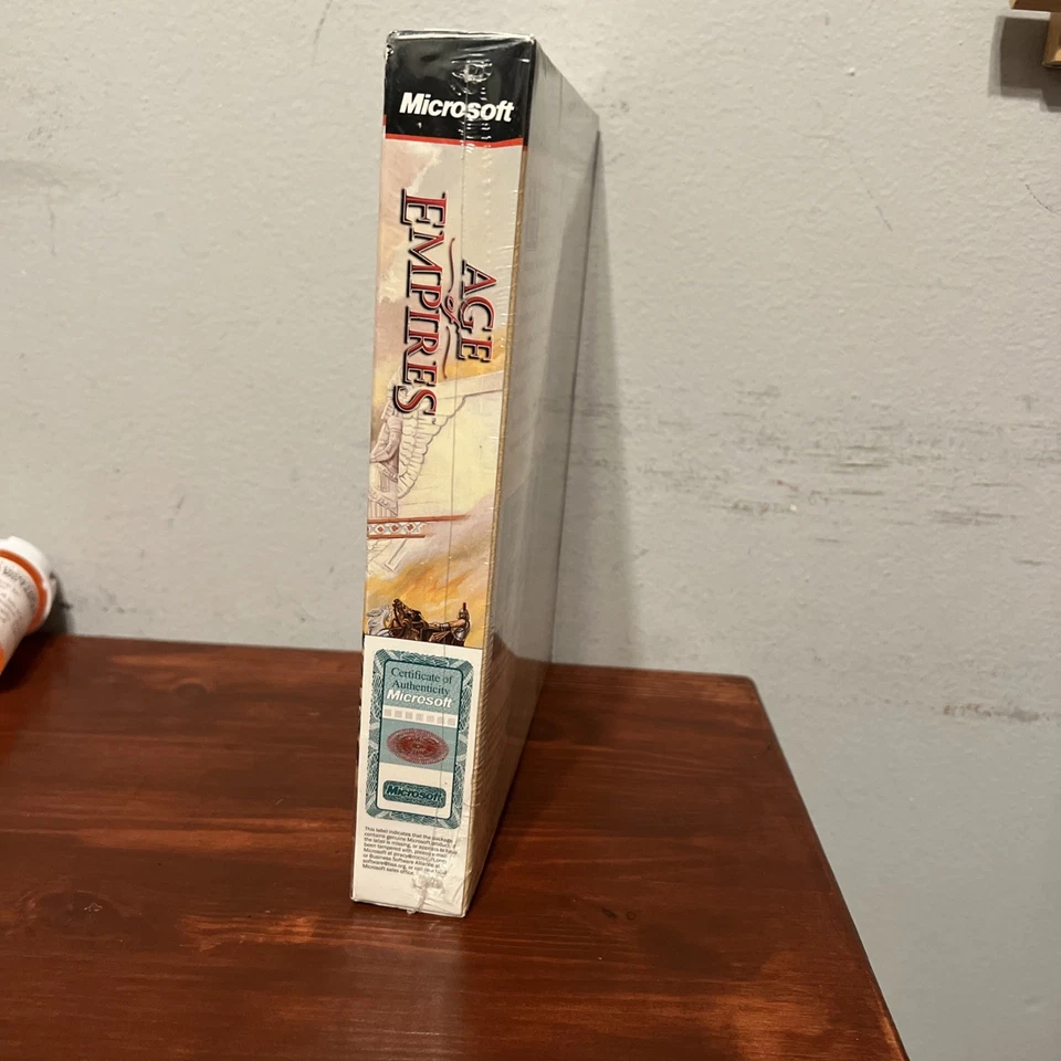 Age Of Empires 1997 Windows 95 PC Big Box, New, Sealed!! - Image 4 of 4