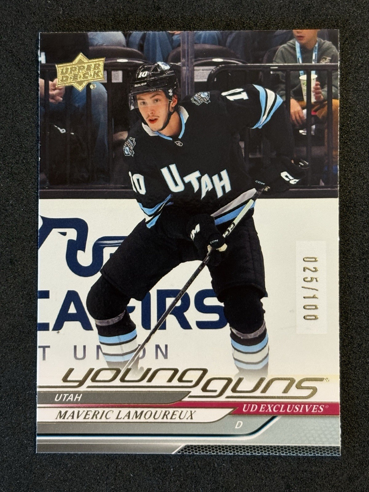 2024-25 Upper Deck Series 2 #487 Maveric Lamoureux Young Guns Exclusives /100
