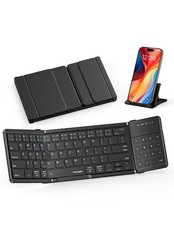 Foldable Bluetooth Keyboard with Touchpad & Numpad