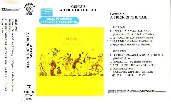 🌟Genesis–A Trick Of The Tail Cassette Album Dolby System 1986 ✅BRAND NEW SEALE - Image 2 of 4
