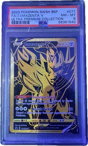 Zamazenta V graded PSA 8 for sale on eBay