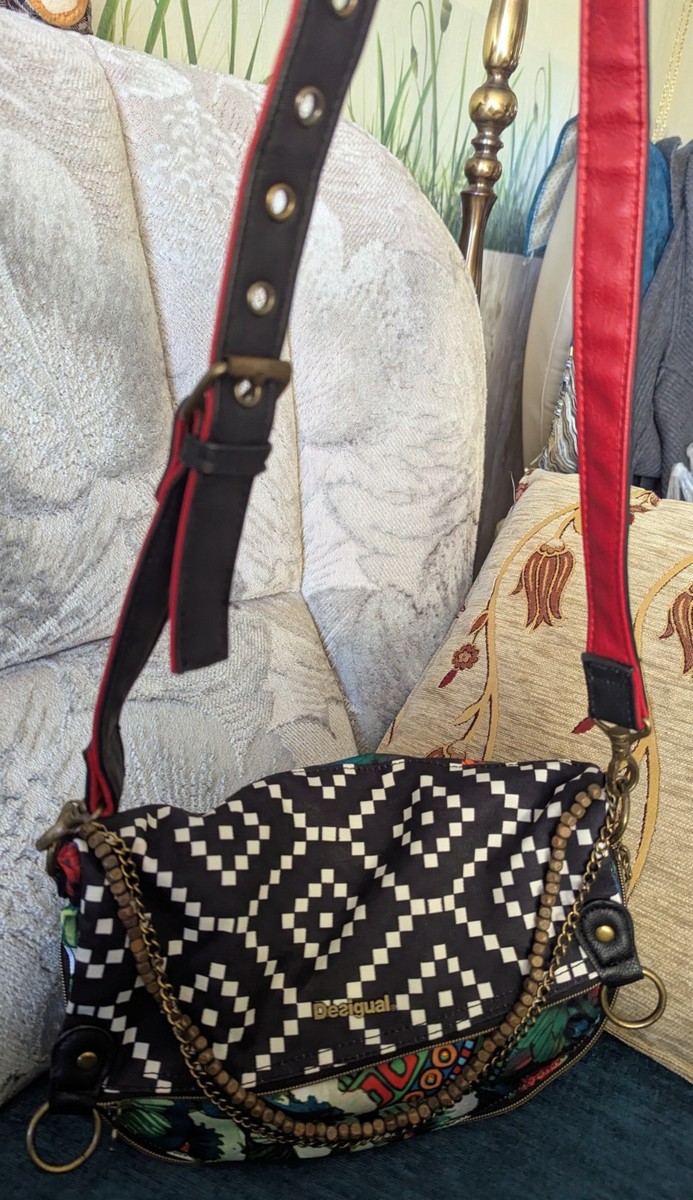 Desigual Taschen Gebraucht Desigual Handtaschen Braun Polyester