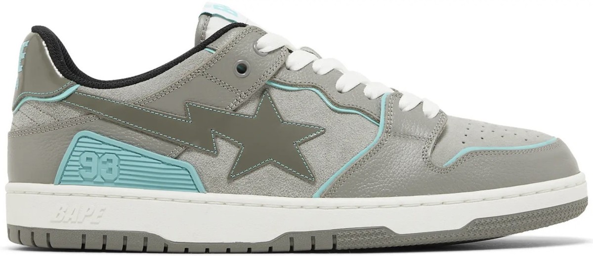 A Bathing Ape BAPE Sk8 Sta #2 M1 Grey for sale | eBay