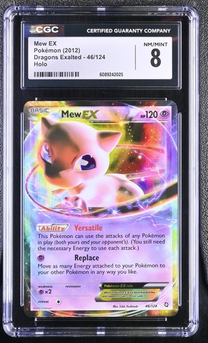 Mew-EX graded CGC 8 for sale on eBay