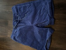 Vintage Ocean Pacific OP Shorts Men's Size S Blue Corduroy Bermuda