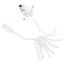 Creative Puppy Charging Cable Funny Dog Phone Charger Adapter Line Type