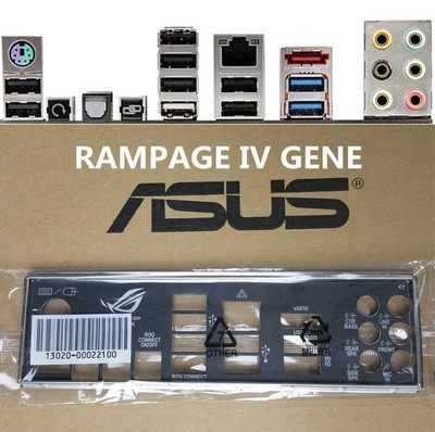 FOR   RAMPAGE IV GENE IO I/O   Back Plate NEW   Backplate *qq