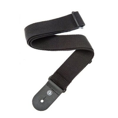 Planet Waves Cotton Guitar Strap, Black