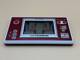 Nintendo Game & Watch MARIO'S CEMENT FACTORY ML-02 1983 New Old Stock