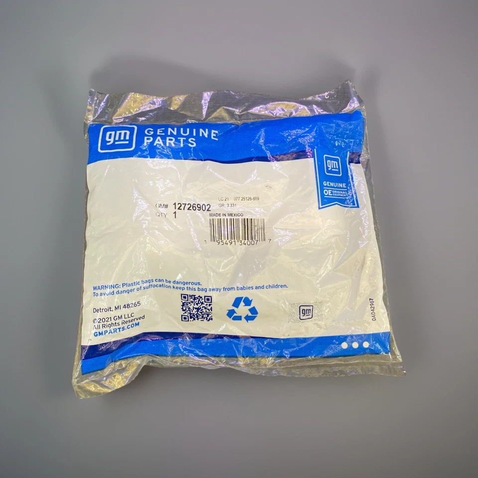 Kit de junta tórica de inyector de combustible genuino GM 12726902 21-26 5.3 6.2 motores Foto 2 de 3