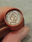 Fantastic Bu 1883&1893 Indian Head Penny Ends Of Lincoln Wheat Cent Roll