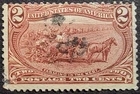 US Stamps Collection Scott # 286 - 2 Cent Trans-Mississippi Exposition - Used