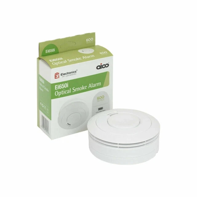 Aico Ei650i High Performance Optical Smoke Alarm Battery Expiry Date Mar 2032