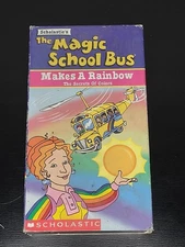 Magic School Bus, The - Makes A Rainbow (VHS, 2001) Educational Science Cartoon
