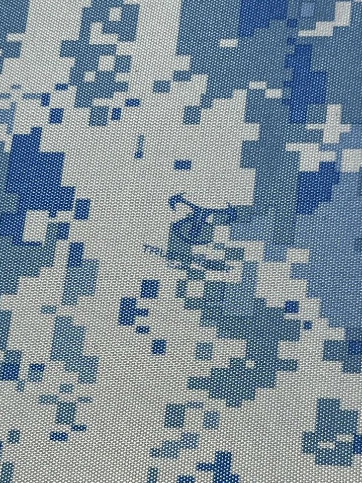 True Timber Blue Digital Marpat Waterproof Coated  60" Nylon 200D Pack Cloth - Image 3 of 3