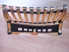 NEW Elegance Fire Front 16" BRASS & BLACK EFFECT Real Flame Gas Fire *SRP £69*