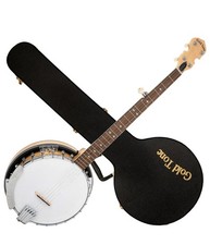 Gold Tone MC-150RP Maple Classic Resonator Banjo W/ Case  Steel Tone Ring- New