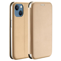 Beline Book Magnetic HüLle FüR Iphone 15 Plus 6,7 Zoll, Gold