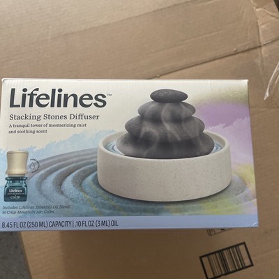 Stacking Stones Aromatherapy Diffuser - Calming Sensory Oasis with Mesmerizin...
