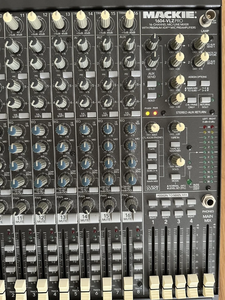 Mackie VLZ Pro 16-Kanal Mixer - Bild 4 von 4