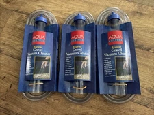 3 Pkgs  Aqua Culture Aquarium Siphon Vacuum Gravel Cleaner Tube Tubing Regular